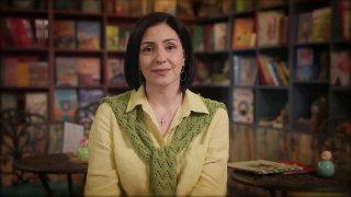 Сабет Оганесян в книжном доме «Аревик» в Армении