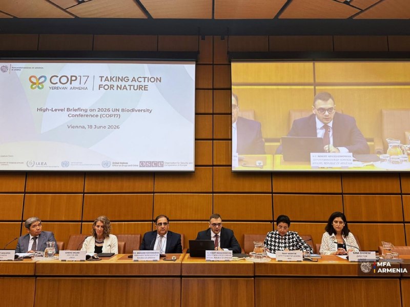 Армения представила в Вене подготовку к COP17 по биоразнообразию в Ереване