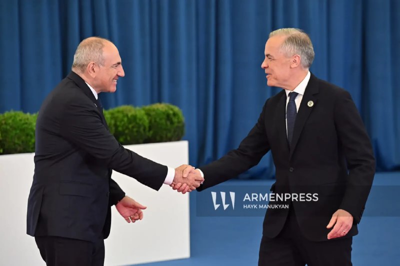 Премьер-министр Канады Марк Карни и премьер-министр Армении Никол Пашинян, поздравительное послание, Армения