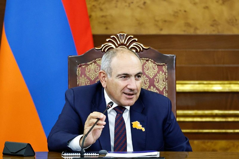 Никол Пашинян и послы ЕС в Армении на встрече