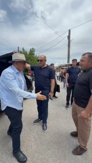 Никол Пашинян в Даштакаре, община Веди, Армения