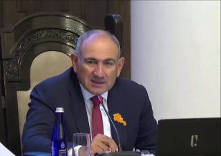 Никол Пашинян на заседании правительства Армении