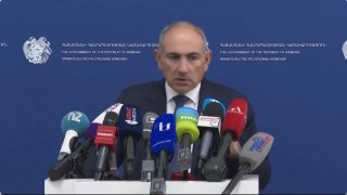 Премьер-министр Армении Никол Пашинян объявляет о национализации завода «Араратцемент» в Арарате