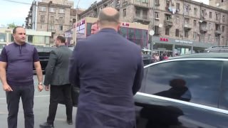 Строительные работы на Киевском мосту в Ереване, фото Никола Пашиняна