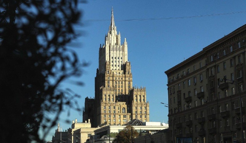 Послы Германии, Франции и Великобритании в МИД России на встрече с Михаилом Галузиным