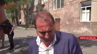Давид Тоноян, экс-министр обороны Армении, во время интервью