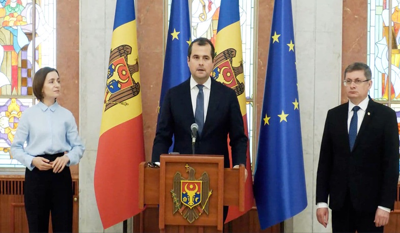 Президент Молдовы Майя Санду на официальном мероприятии